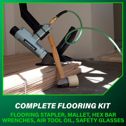 2 Inch 15.5 Gauge 1/2 Inch Crown Flooring Stapler