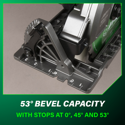 36V MultiVolt 7-1/4 Inch Rear Handle Circular Saw