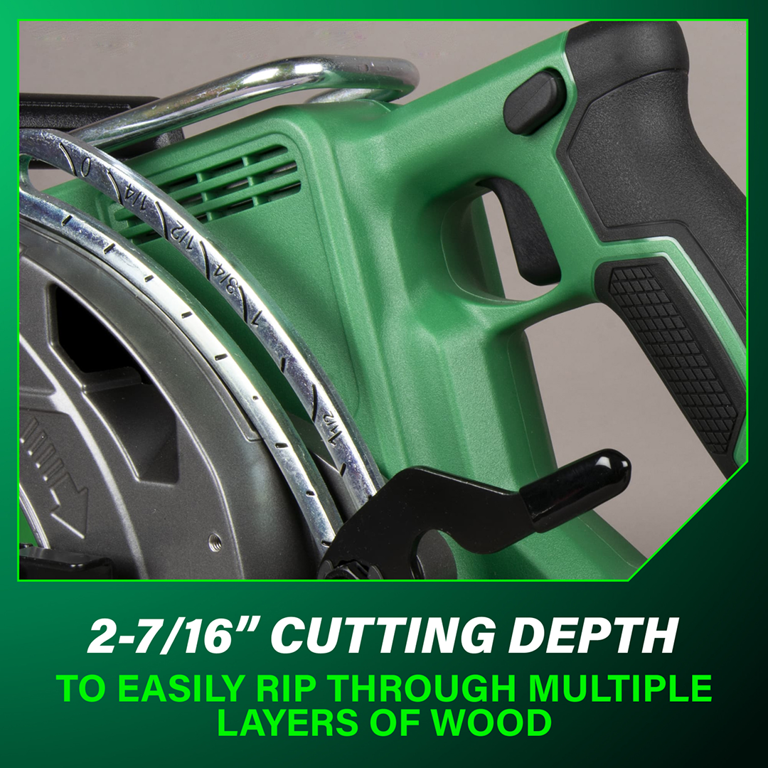 36V MultiVolt 7-1/4 Inch Rear Handle Circular Saw