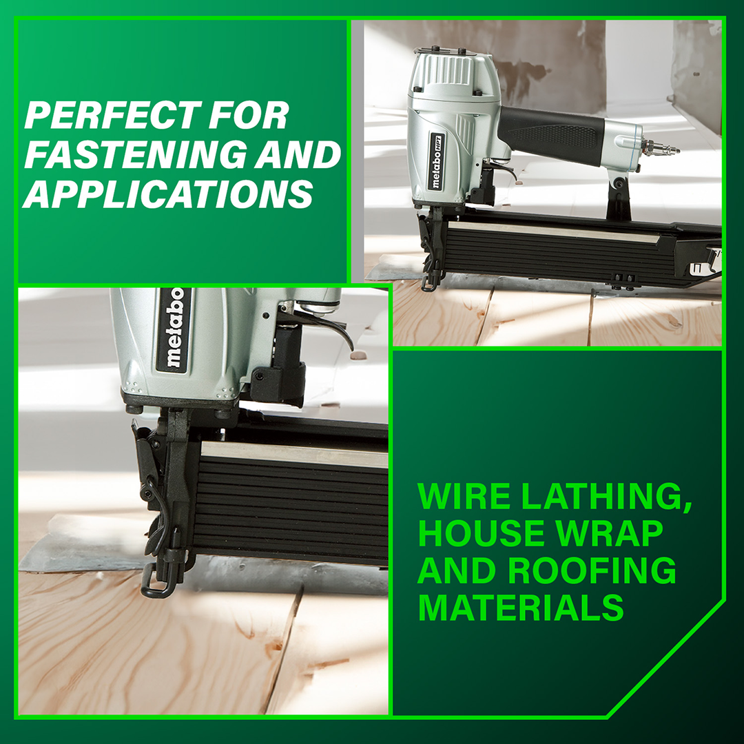 16 Gauge 15/16 Inch Wide Crown Stapler