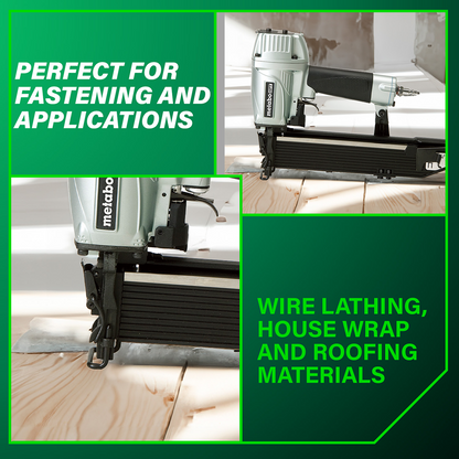 16 Gauge 15/16 Inch Wide Crown Stapler