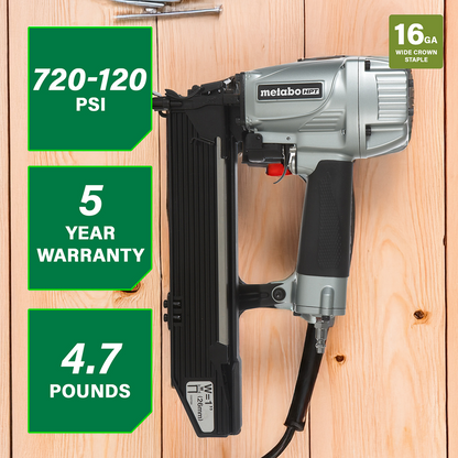 1 Inch 16 Gauge Wide Crown Stapler