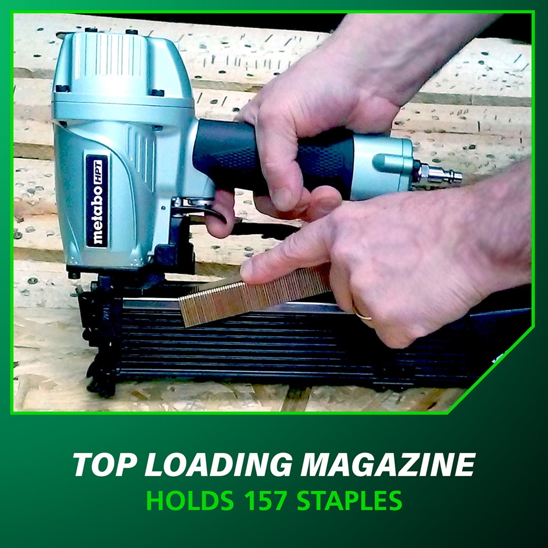 1 Inch 16 Gauge Wide Crown Stapler