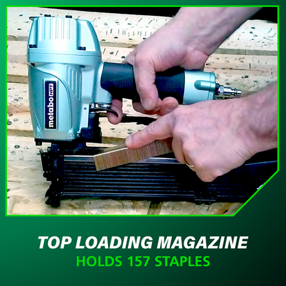 1 Inch 16 Gauge Wide Crown Stapler