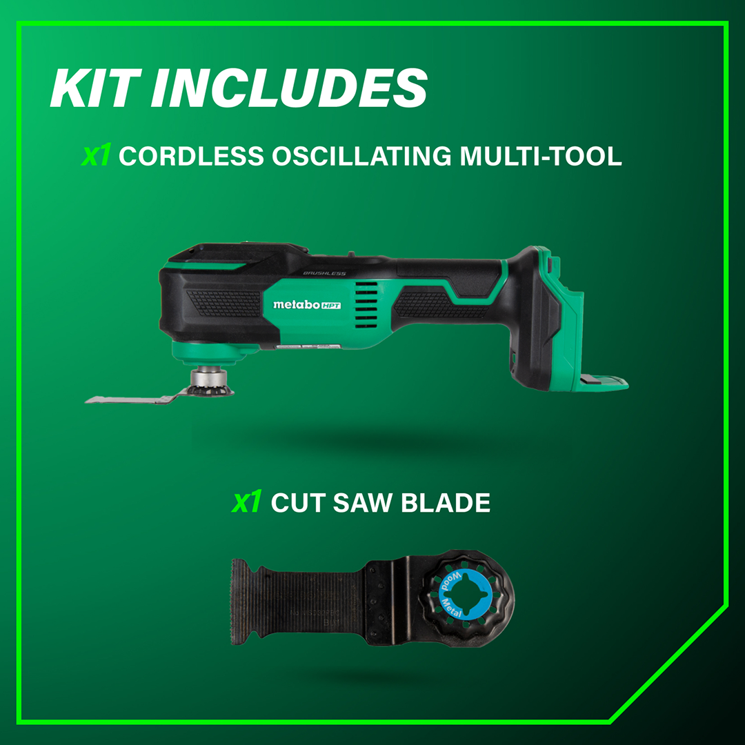 18V MultiVolt™ Cordless Low Vibration Oscillating Multi-Tool with Starlock (Tool Body Only)