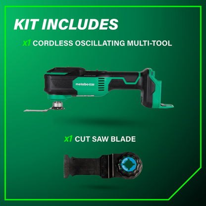 18V MultiVolt™ Cordless Low Vibration Oscillating Multi-Tool with Starlock (Tool Body Only)