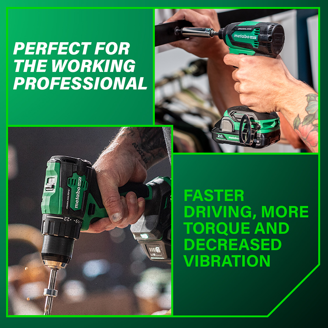 18V MultiVolt™ Cordless Brushless Driver Drill & Impact Driver Combo Kit