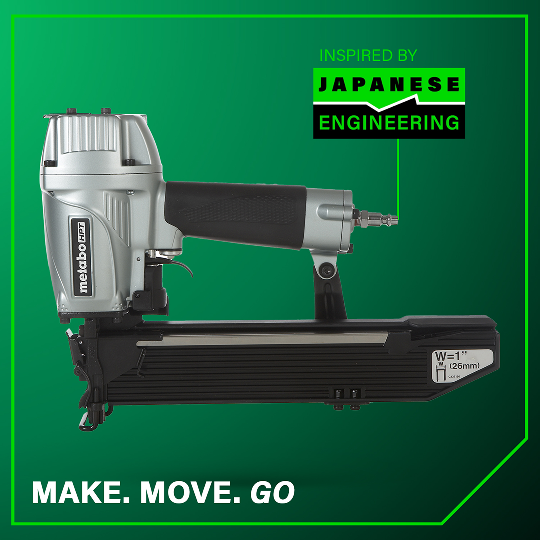1 Inch 16 Gauge Wide Crown Stapler