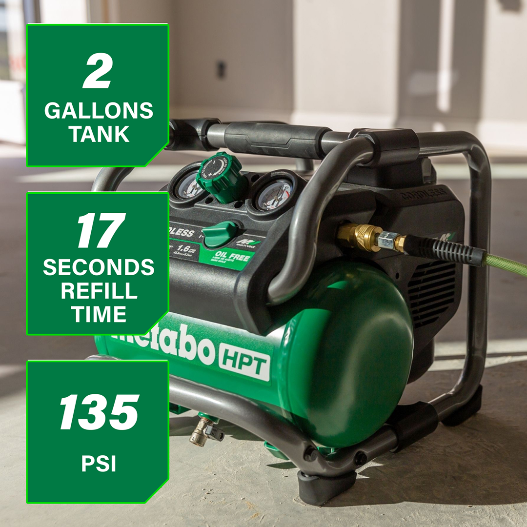 36V MultiVolt 2 Gallon Cordless Air Compressor (Tool Body Only)