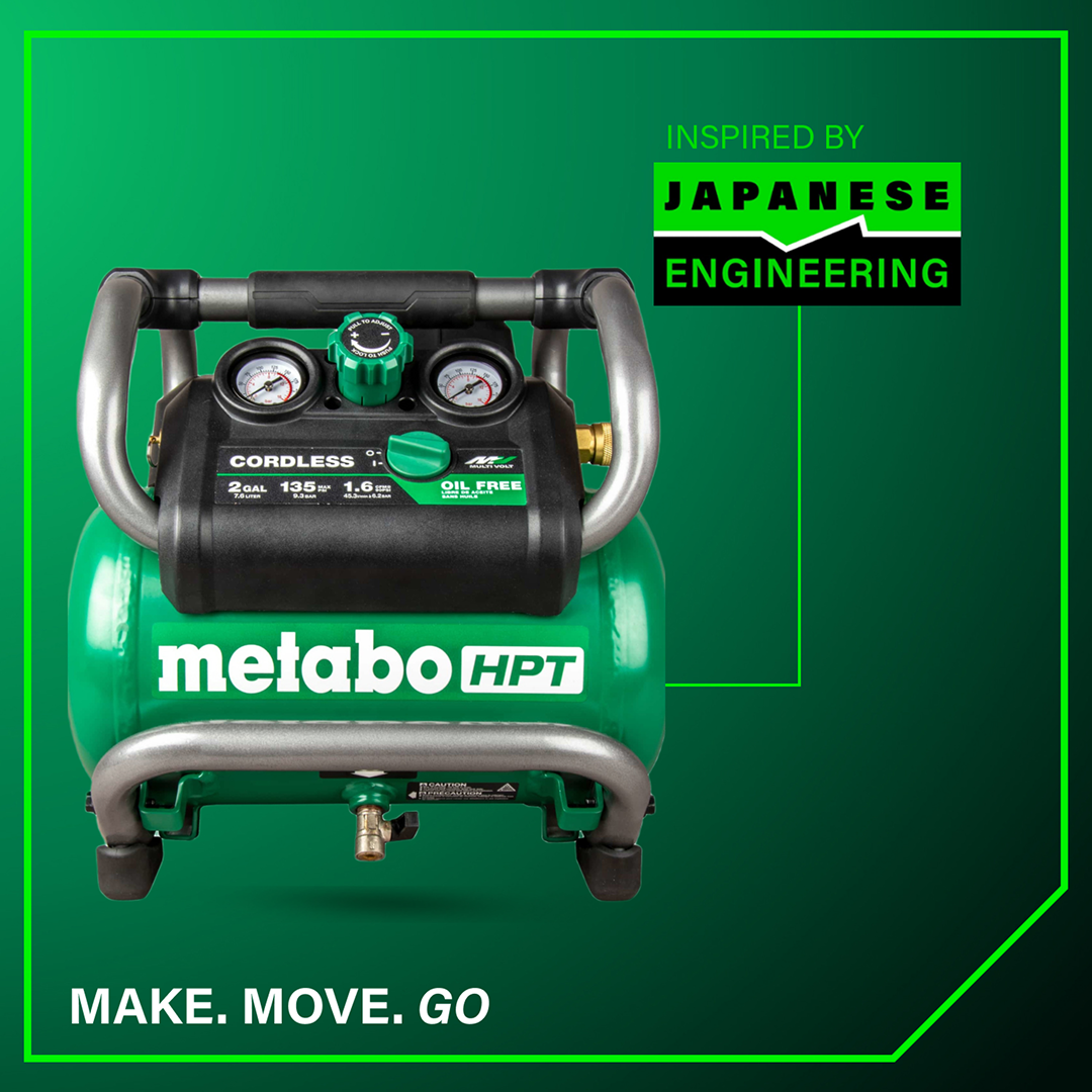 36V MultiVolt 2 Gallon Cordless Air Compressor (Tool Body Only)