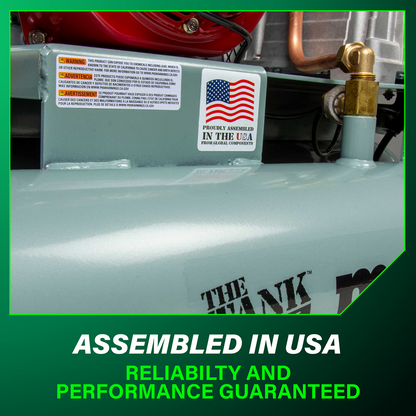 The Tank XL 9-Gallon Gas Wheelbarrow Compressor