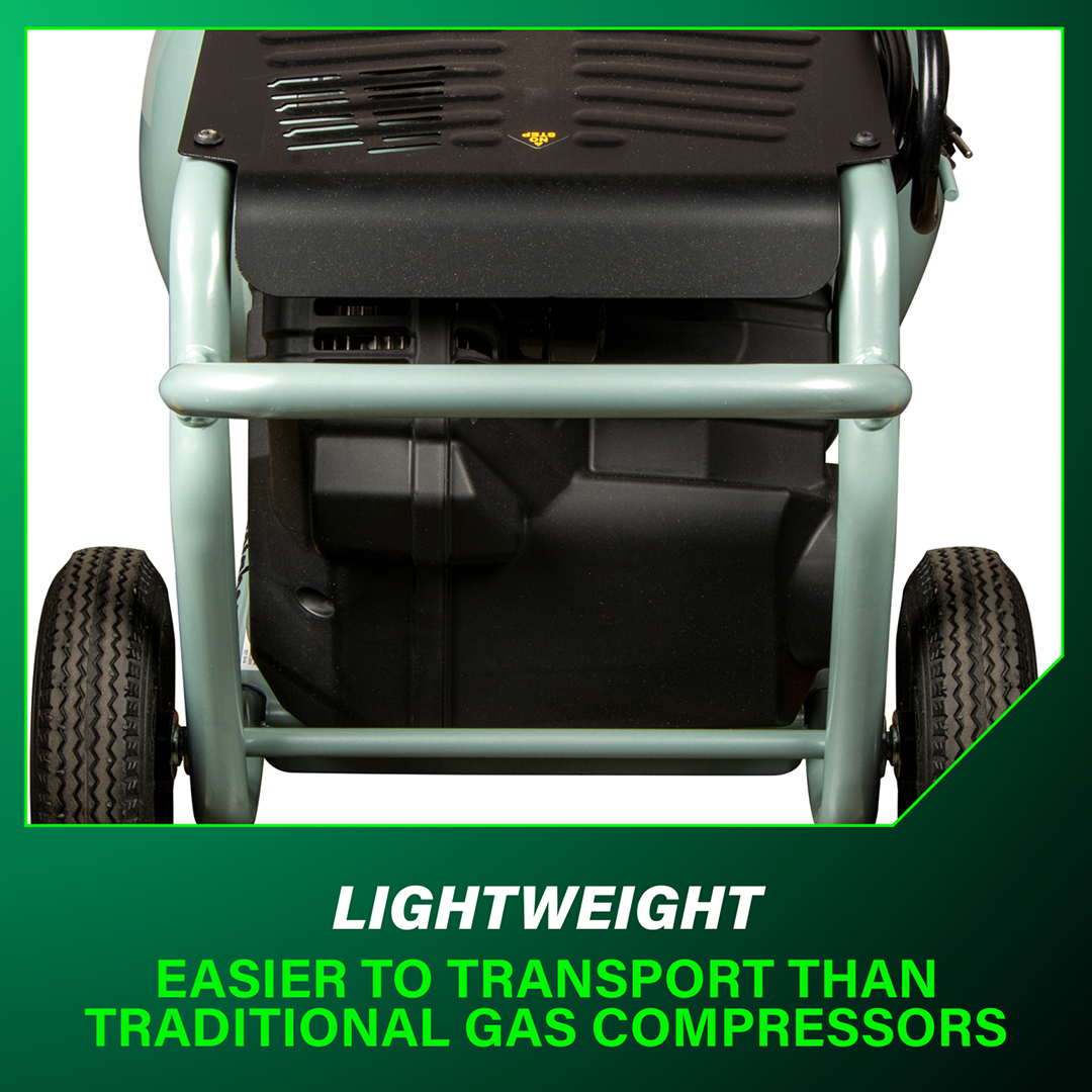 The TANK 8-Gal Trolley Air Compressor