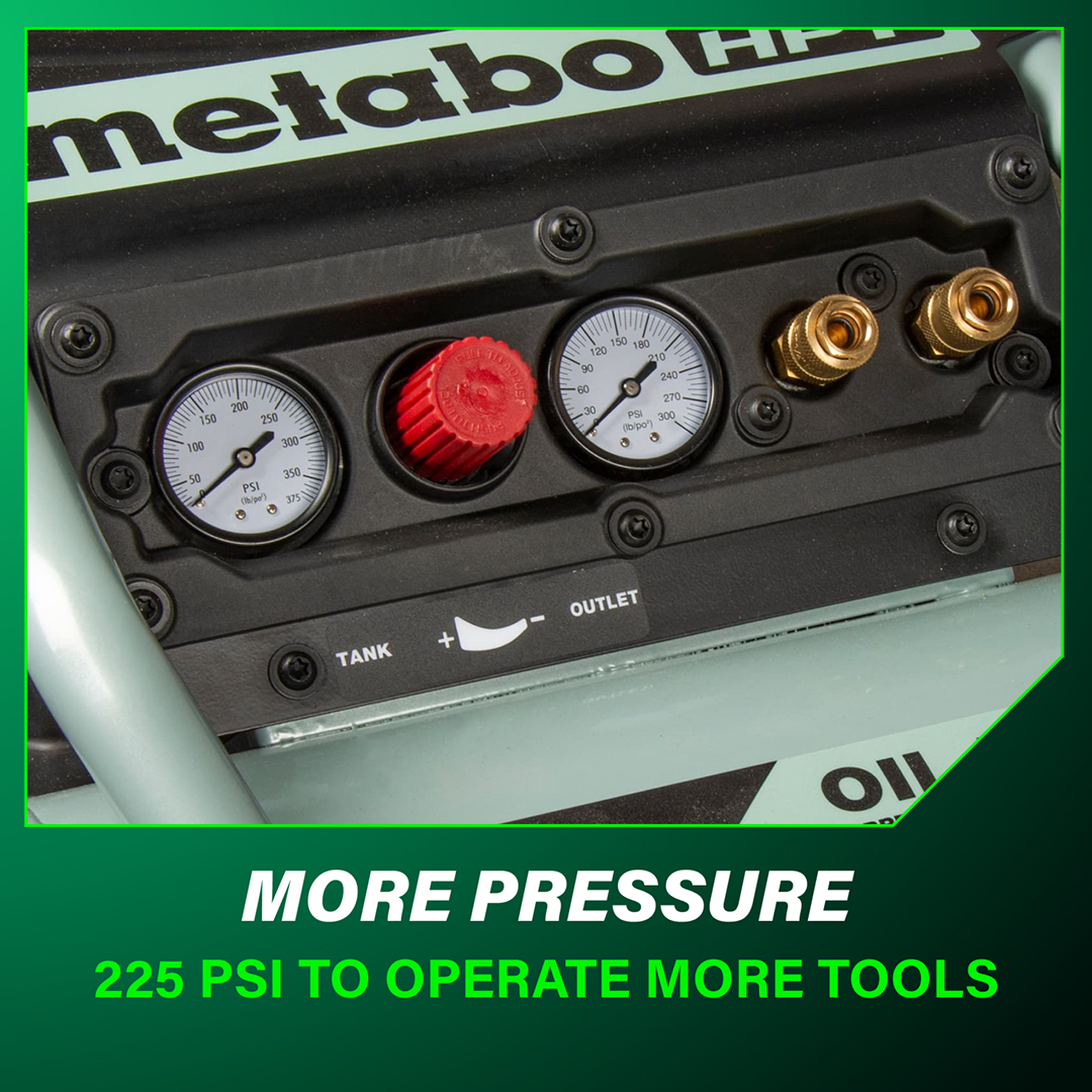 The TANK 8-Gal Trolley Air Compressor