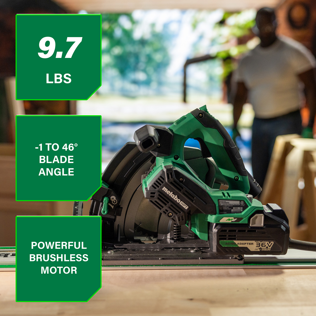 36V MultiVolt™ Cordless 6-1/2" Track Saw Kit