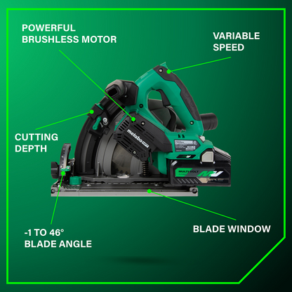 36V MultiVolt™ Cordless 6-1/2" Track Saw Kit
