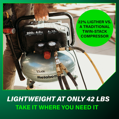 THE TANK™ 6-Gallon High Capacity Pancake Air Compressor