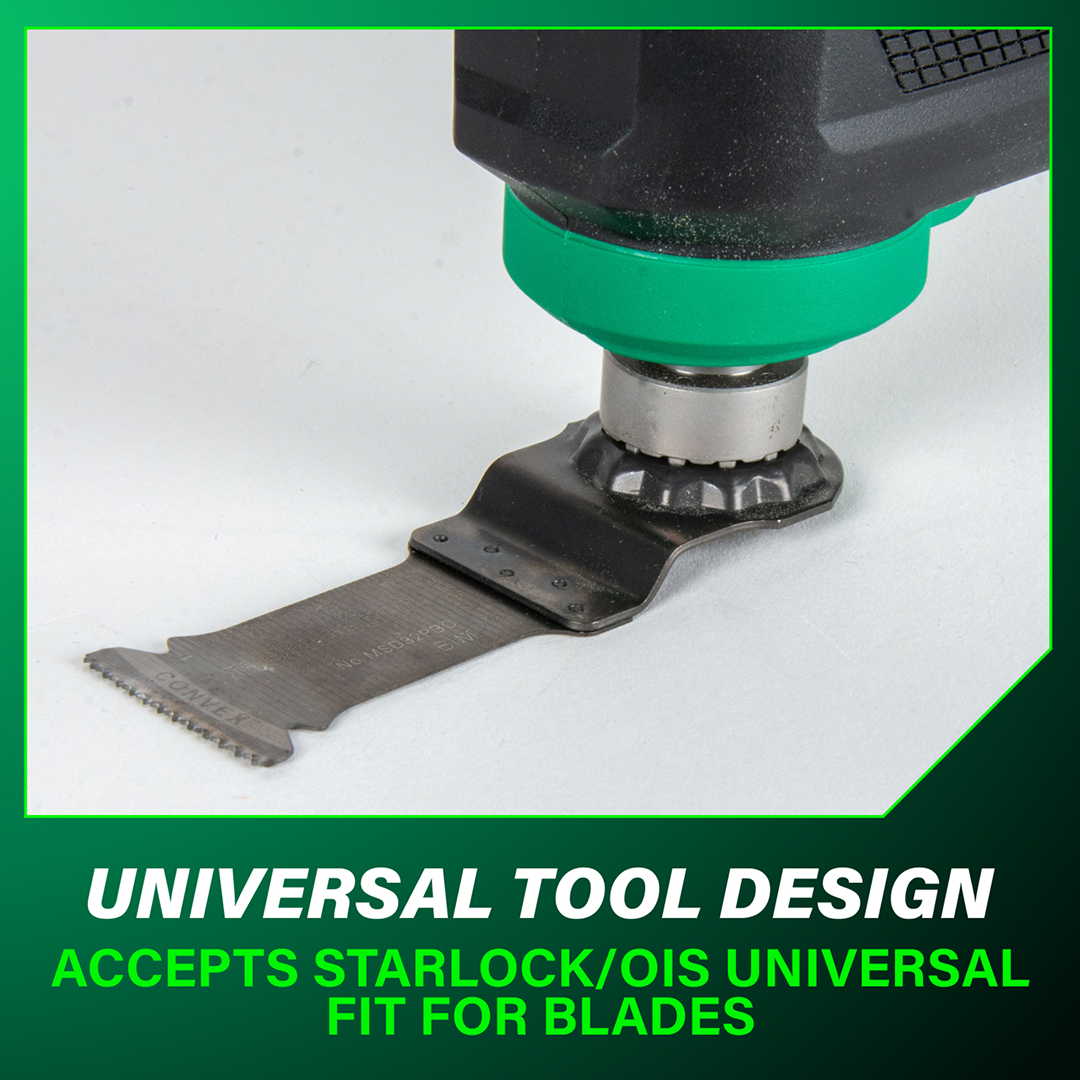 18V MultiVolt™ Cordless Low Vibration Oscillating Multi-Tool with Starlock (Tool Body Only)
