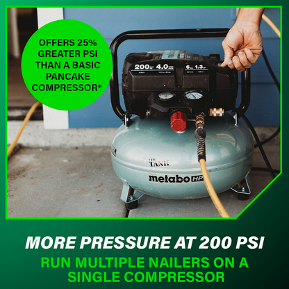 THE TANK™ 6-Gallon High Capacity Pancake Air Compressor