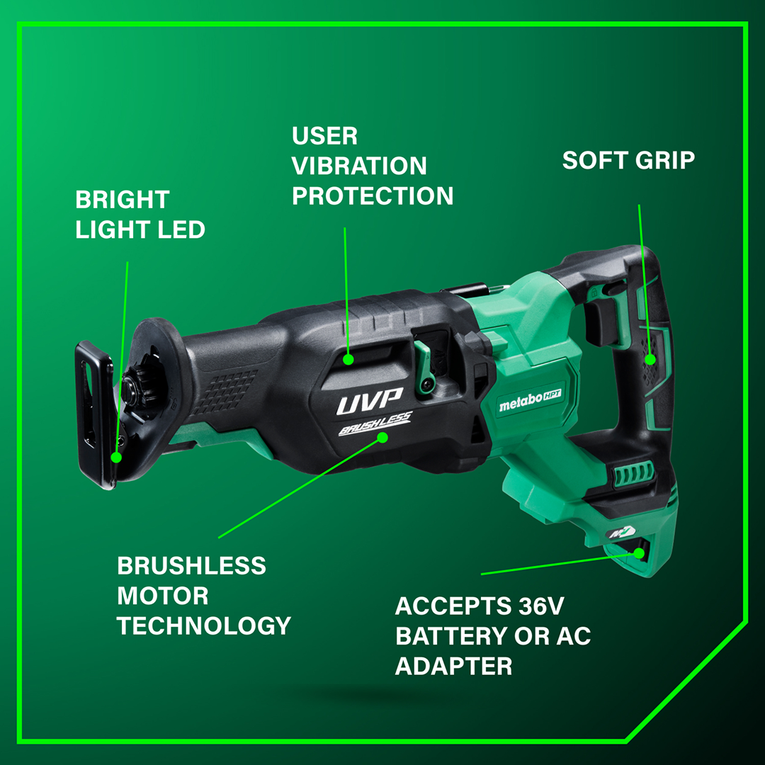 36V MultiVolt Cordless Reciprocating Saw (Tool Body Only)