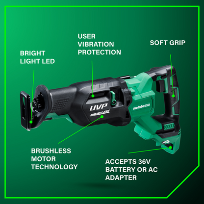 36V MultiVolt Cordless Reciprocating Saw (Tool Body Only)