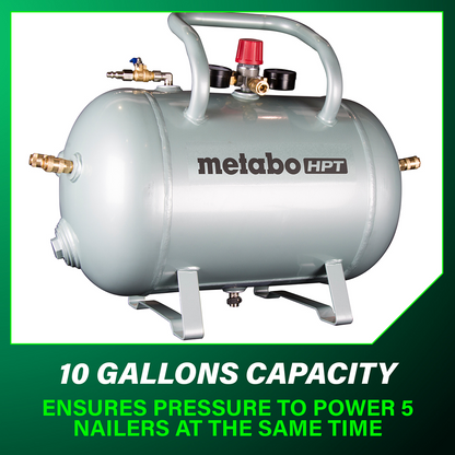 10 Gallon ASME Certified Reserve Air Tank