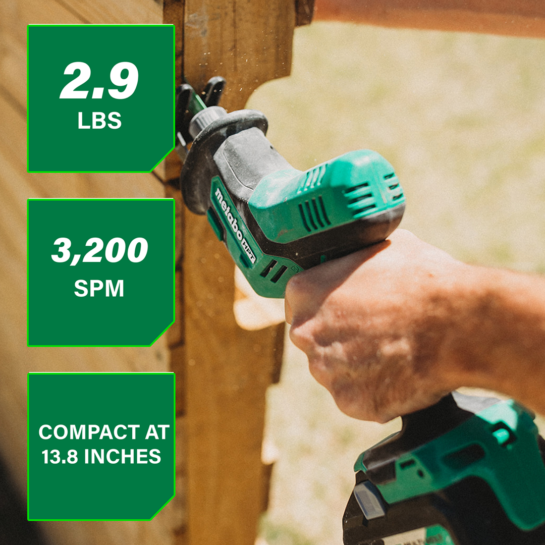 18V Cordless One Handed Reciprocating Saw
