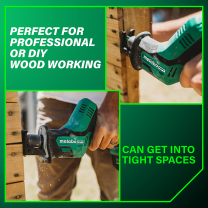 18V Cordless One Handed Reciprocating Saw