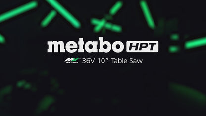 36V MultiVolt™ 10 Inch Table Saw (Tool Body Only)