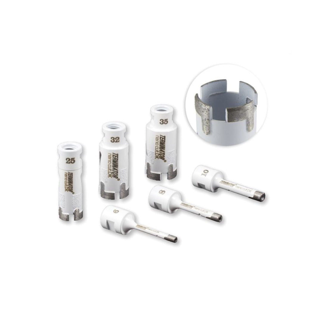 TERMINATOR 3/16" NANOCUT PORCELAIN COREBIT